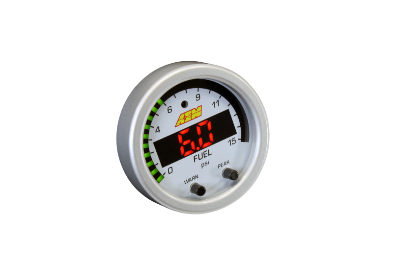 AEM X-Series Pressure 0-15psi Gauge Kit-thumbmail-3