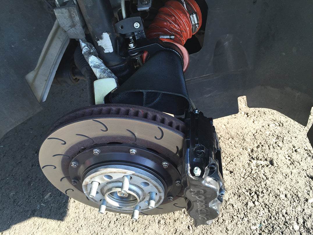 2013-2014 Ford Focus ST Stage 2 - Brake Cooling Kit | Velossa Tech Design