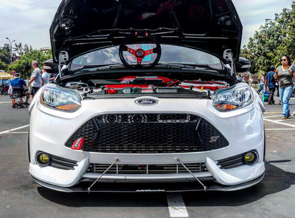 2013-2018 Ford Focus ST Ram Air BIG MOUTH (w/flare) - Intake Snorkel | Velossa Tech Design
