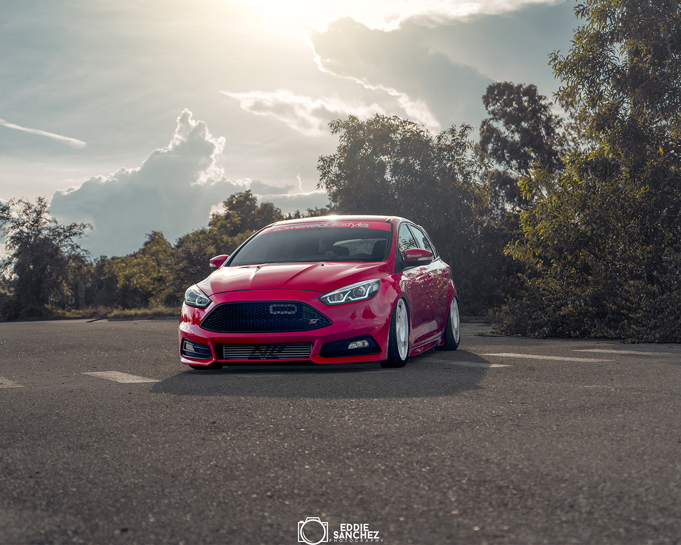 2013-2018 Ford Focus ST Ram Air BIG MOUTH (w/flare) - Intake Snorkel | Velossa Tech Design