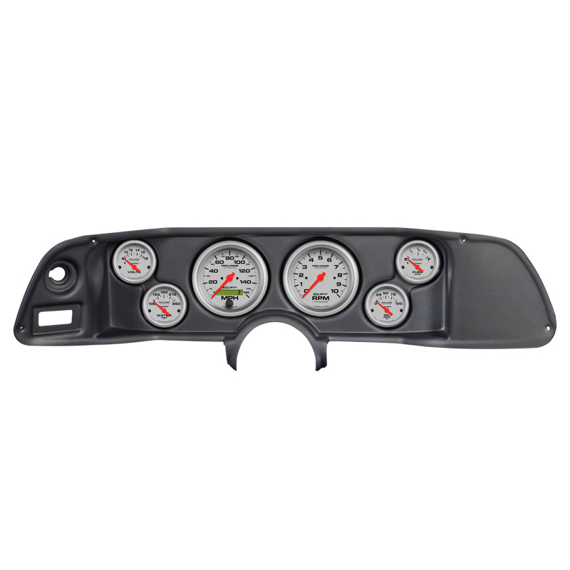 Autometer Ultra-Lite 70-78 Camaro Dash Kit 6pc Tach / MPH / Fuel / Oil / WTMP / Volt-thumbmail-1