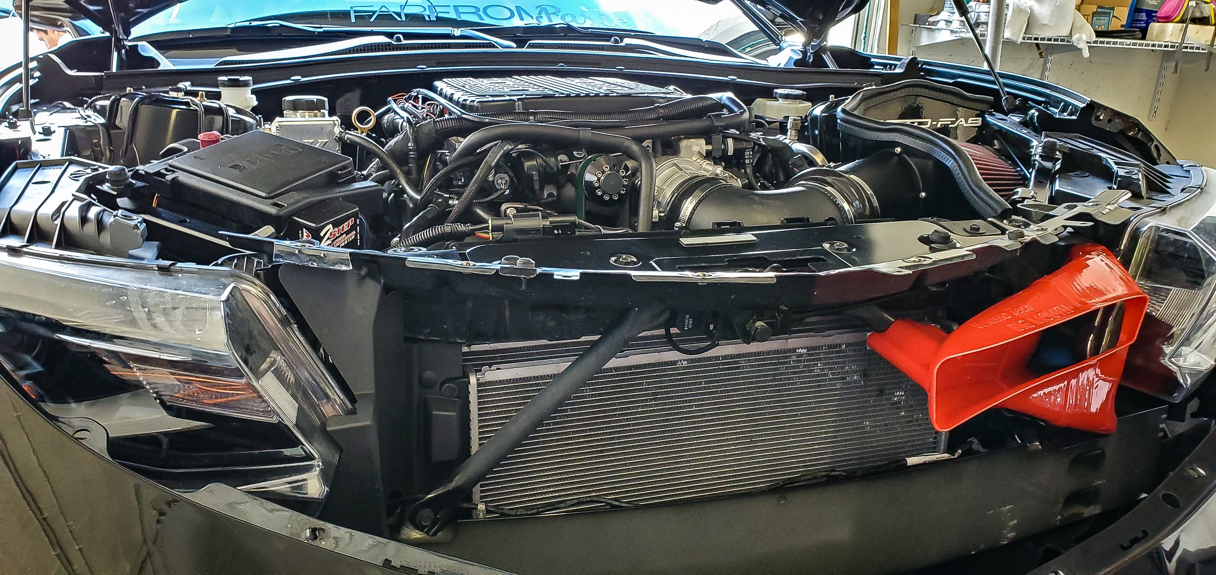 2017-2022 Chevrolet Camaro ZL1 and 2016-2018 Camaro SS BIG MOUTH Ram Air Intake Snorkel-thumbmail-15