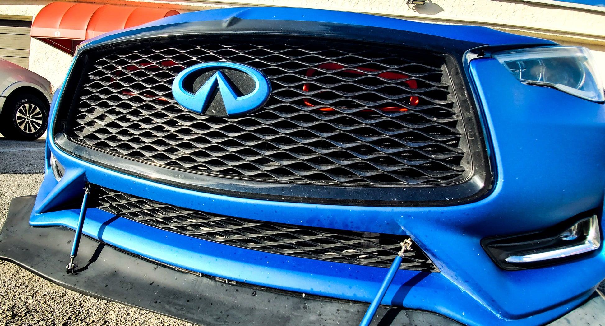 2016-2020+ Infiniti Q60 BIG MOUTH Ram Air Intake Snorkel | Velossa Tech Design