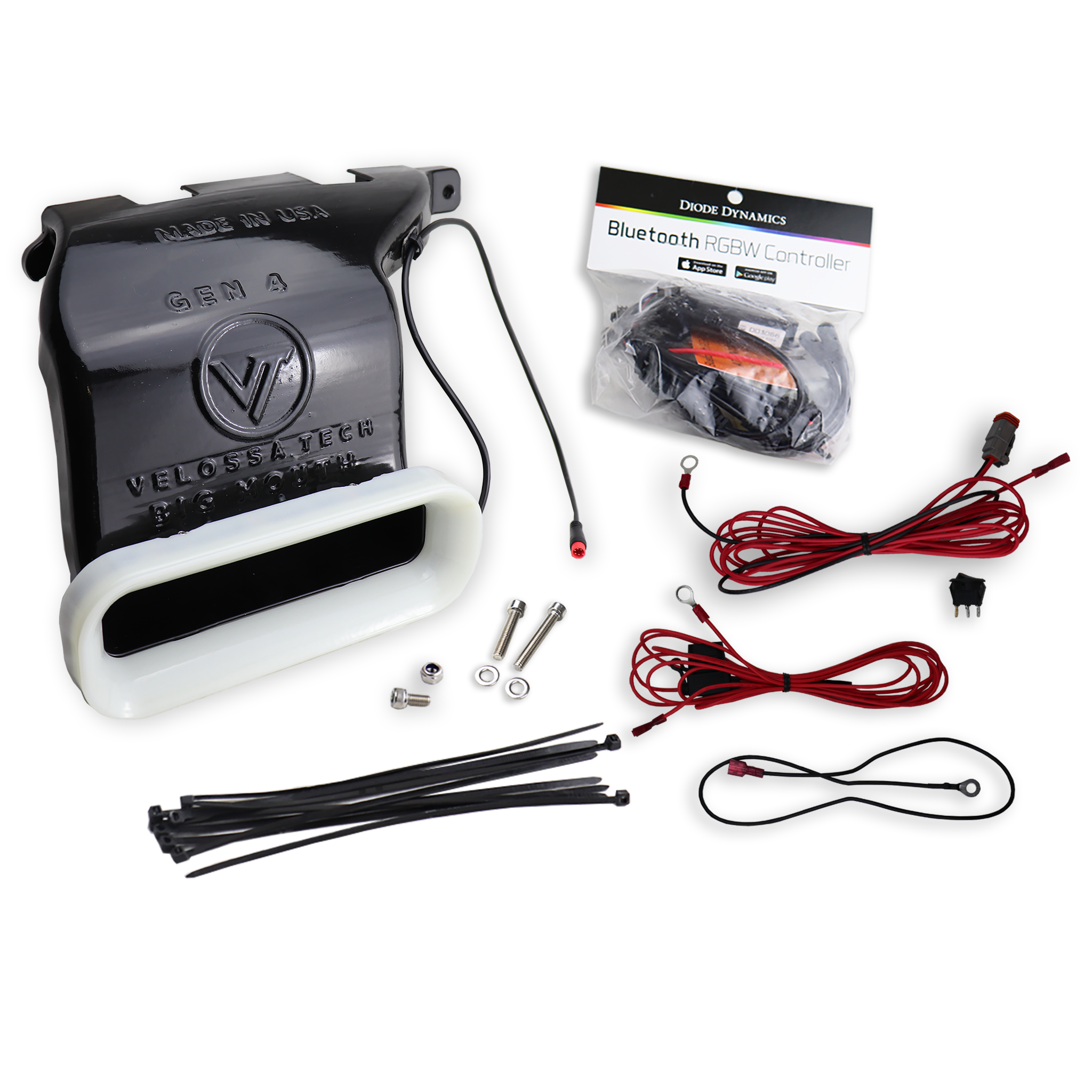 2017-2020 Hyundai I30N BIG MOUTH "LIT KIT" Ram Air Intake Snorkel | Velossa Tech Design