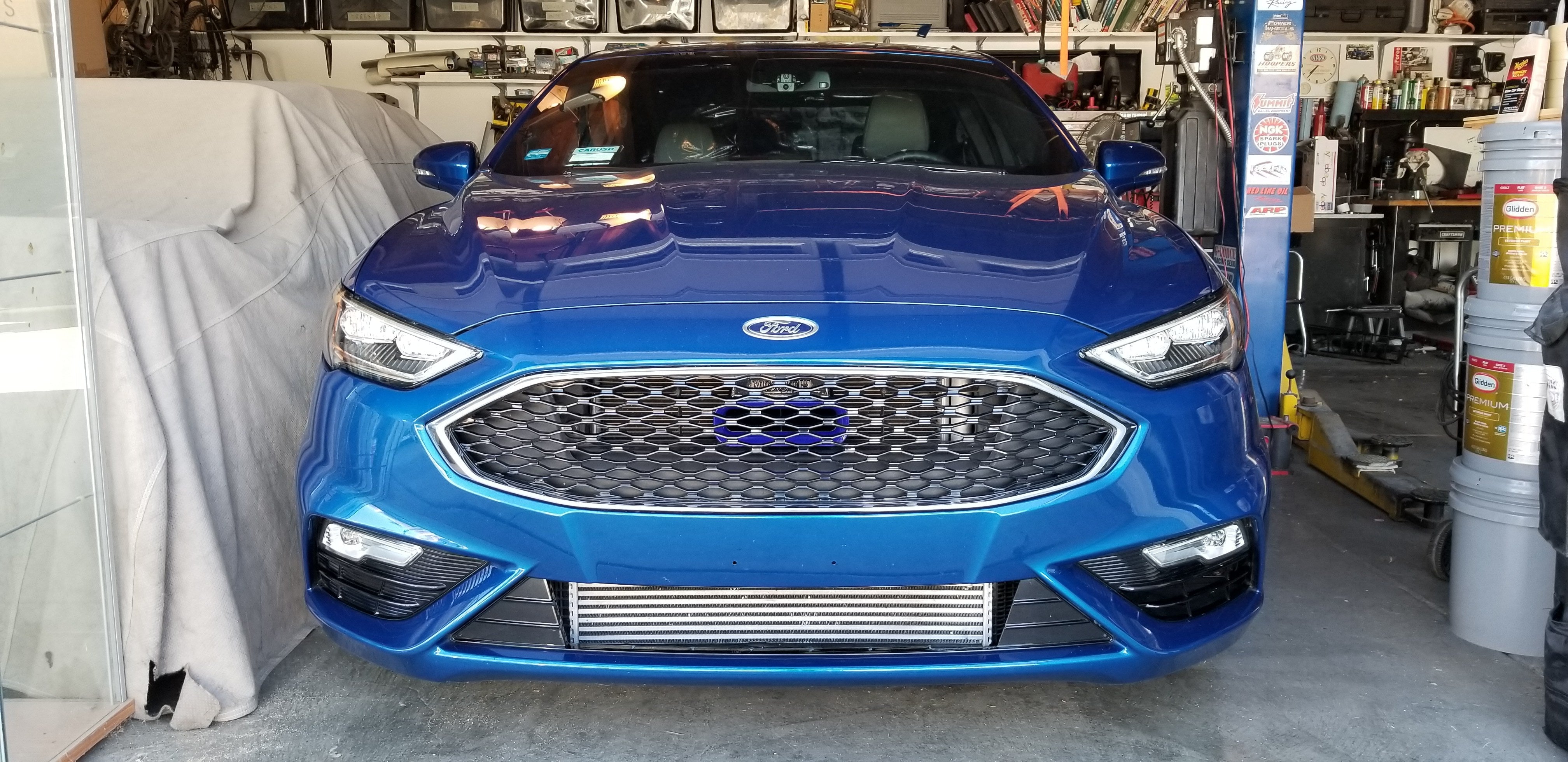 2017-2019+ Ford Fusion Sport BIG MOUTH Ram Air Intake Snorkel-thumbmail-5