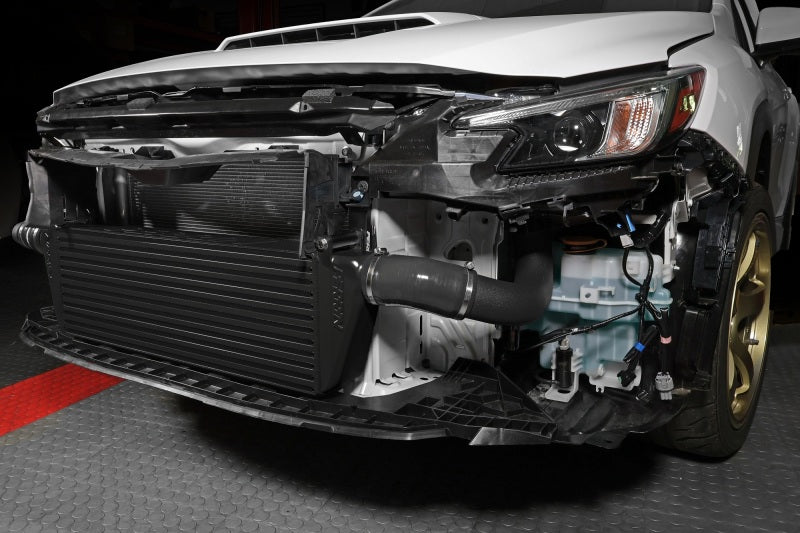 Perrin 22-23 Subaru WRX Front Mount Intercooler Kit (Black Tubes & Black Core)-thumbmail-7