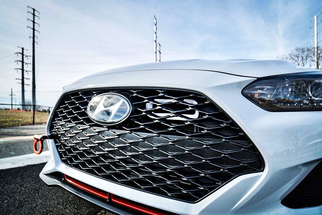 2019+ Hyundai Veloster R-Spec/Turbo Ram Air BIG MOUTH (w/flare) - Intake Snorkel