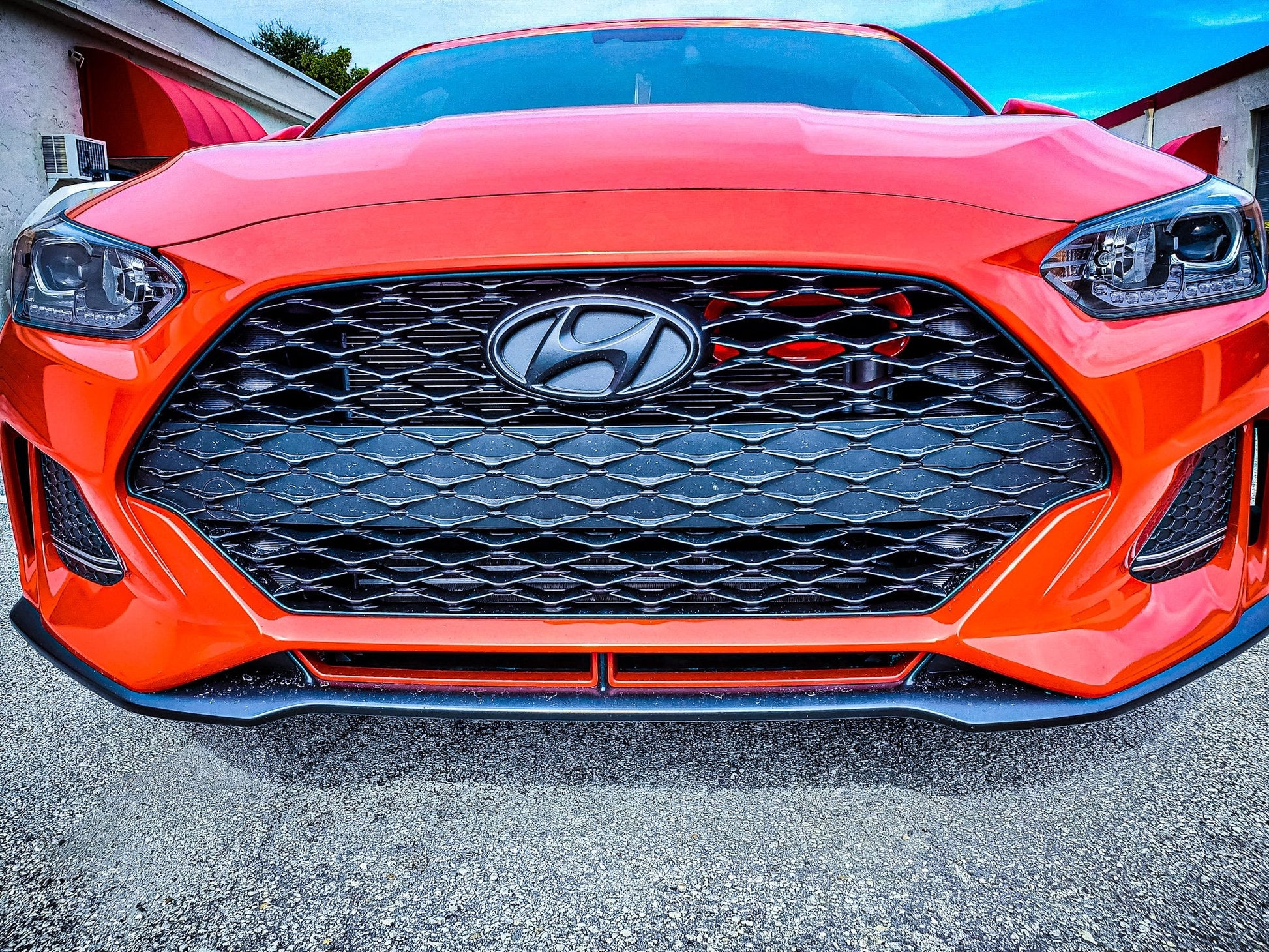 2019+ Hyundai Veloster R-Spec/Turbo Ram Air BIG MOUTH (w/flare) - Intake Snorkel