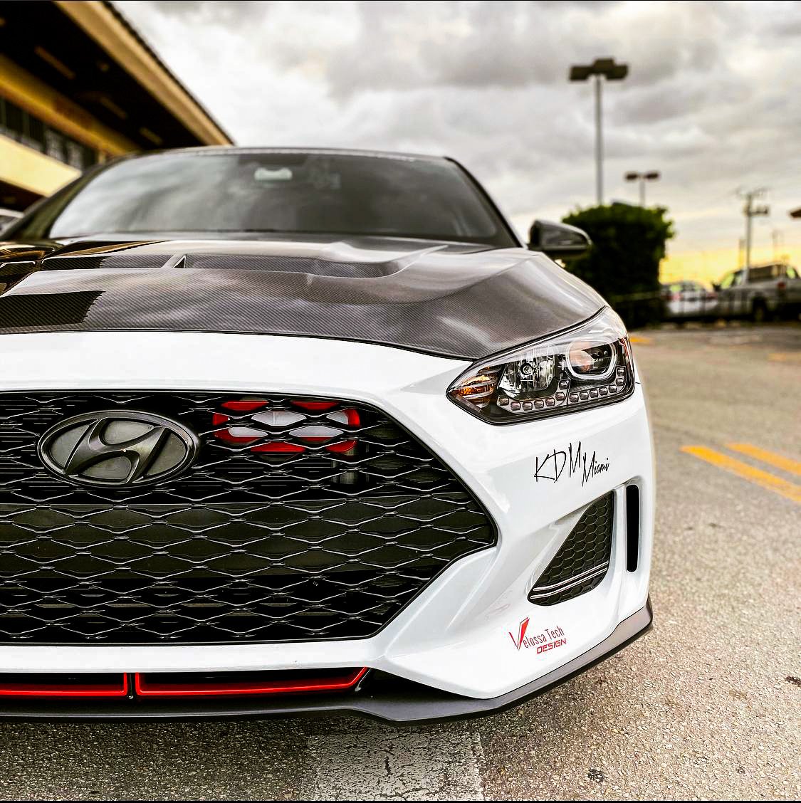 2019+ Hyundai Veloster R-Spec/Turbo Ram Air BIG MOUTH (w/flare) - Intake Snorkel