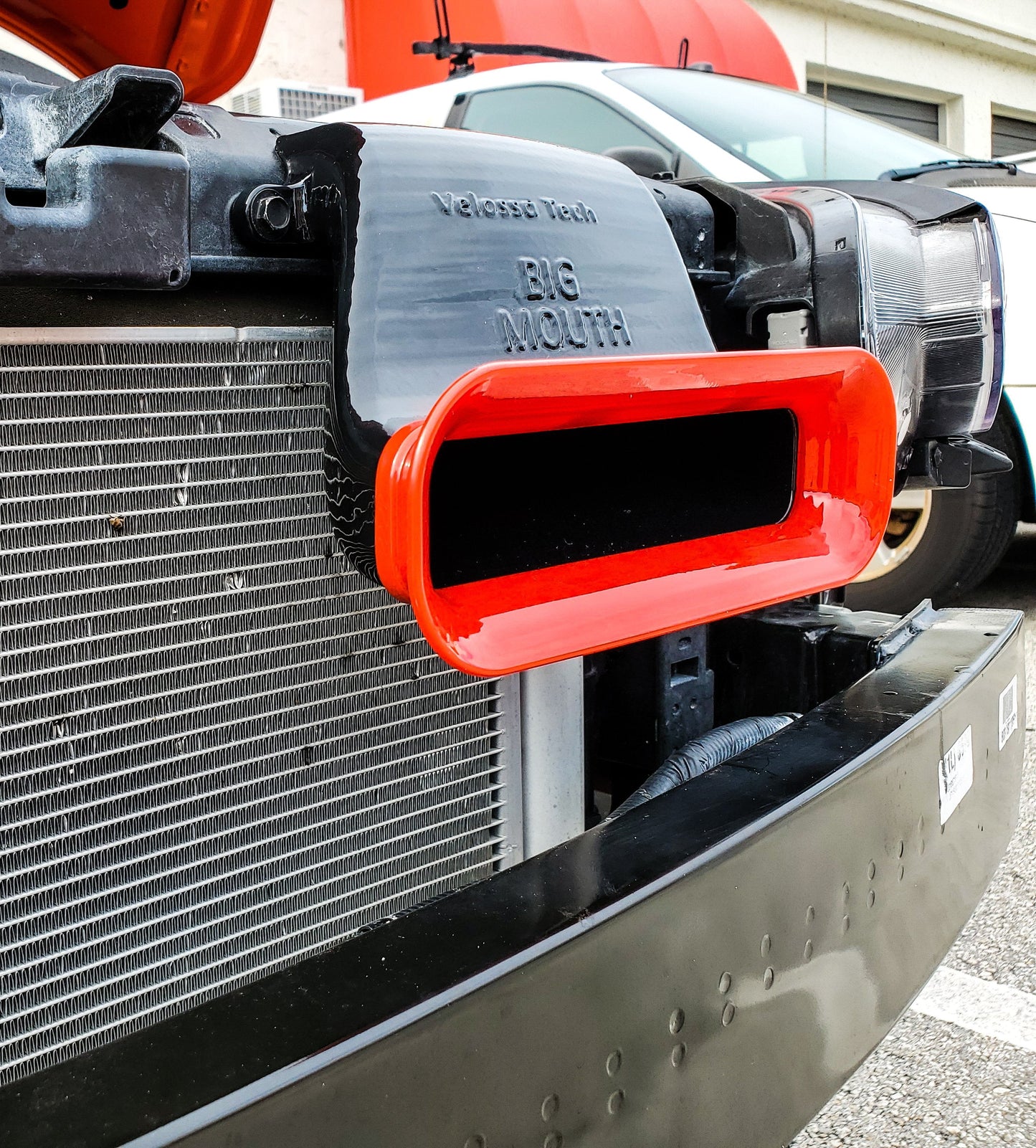 2019+ Hyundai Veloster R-Spec/Turbo Ram Air BIG MOUTH (w/flare) - Intake Snorkel