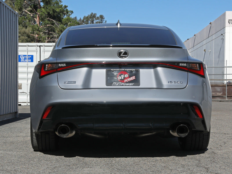 aFe Lexus IS350 14-22 V6-3.5L Takeda Axle-Back Exhaust System- Polished Tip-thumbmail-3