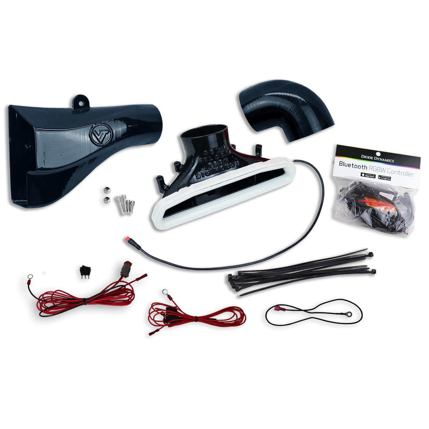 2020-2021+ Toyota Supra MK5 BIG MOUTH "LIT KIT" Ram Air Intake Snorkel | Velossa Tech Design
