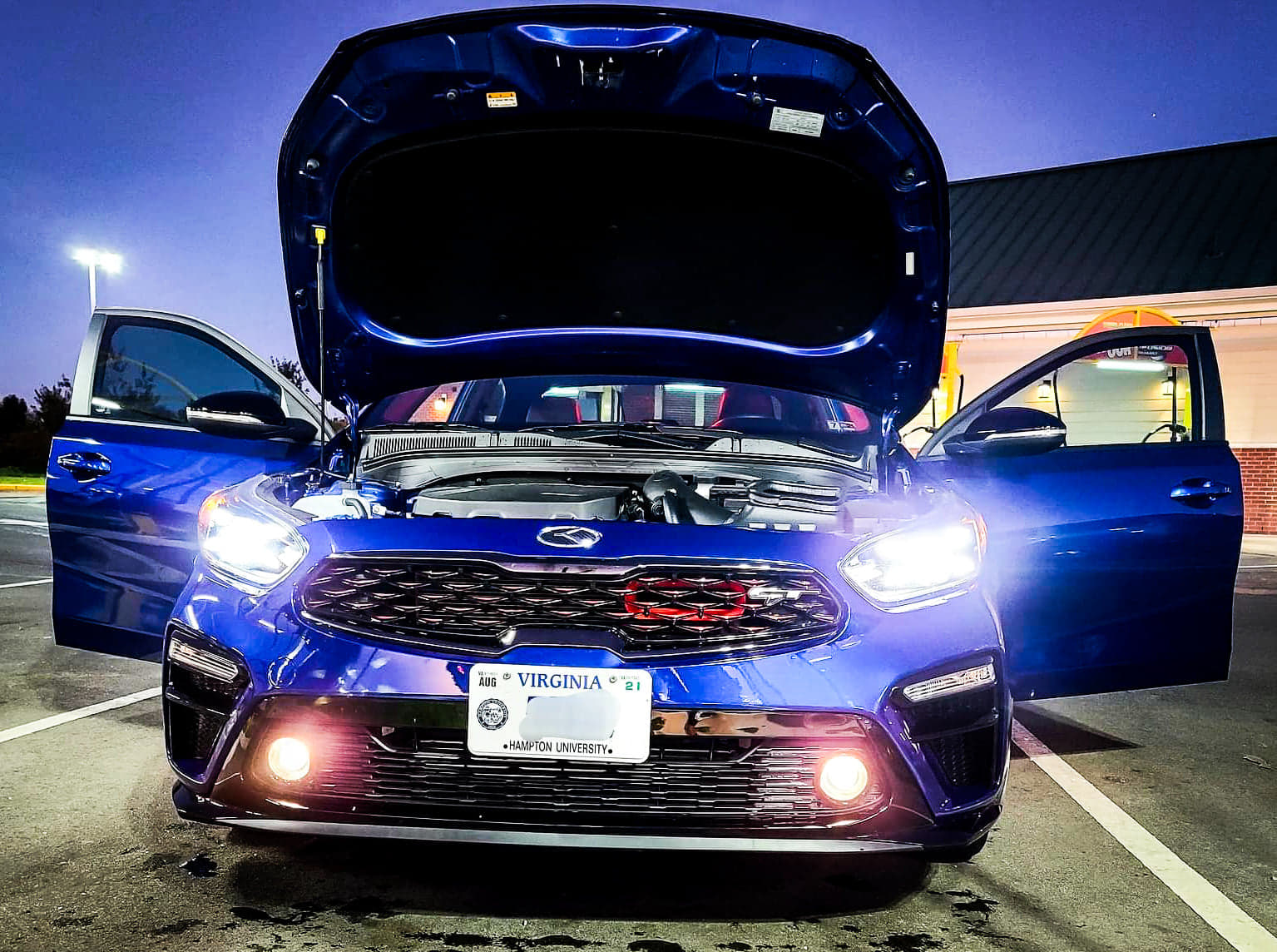 2020+ Kia Forte GT/EX/LXS BIG MOUTH Ram Air Intake Snorkel | Velossa Tech Design