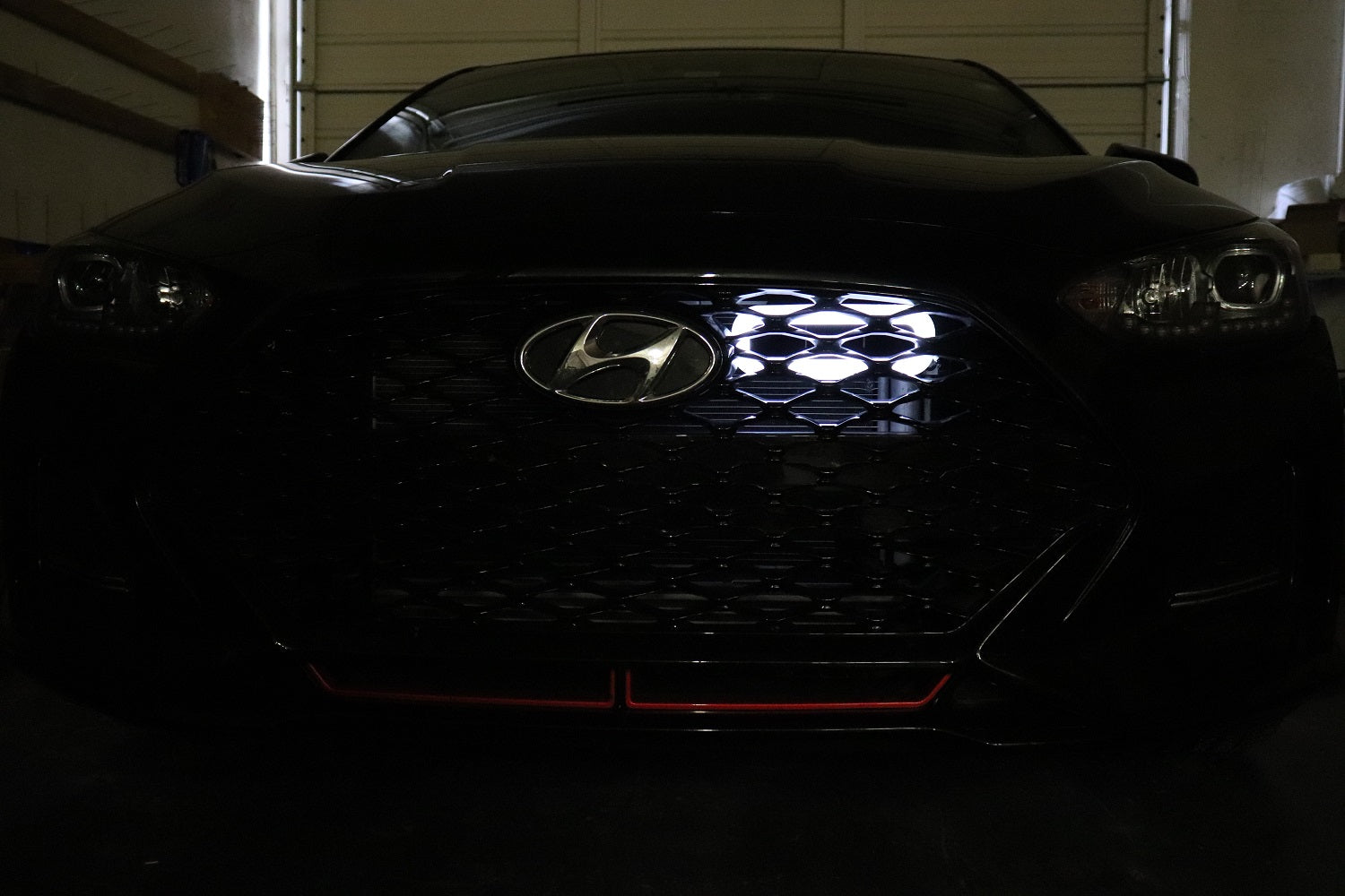 2019+ Hyundai Veloster Turbo/R-spec/Non-Turbo BIG MOUTH "LIT KIT" Ram Air Intake Snorkel | Velossa Tech Design