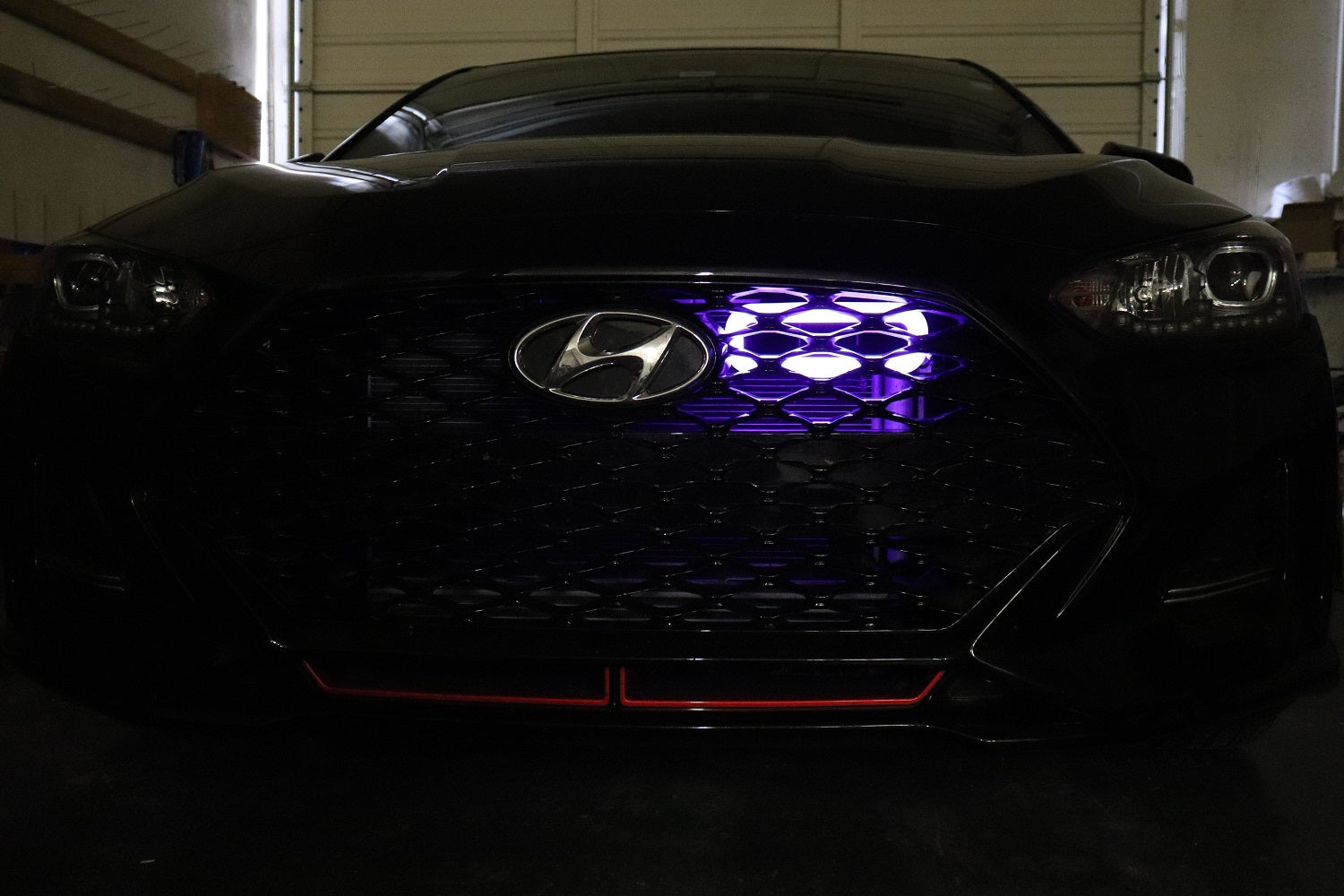2019+ Hyundai Veloster Turbo/R-spec/Non-Turbo BIG MOUTH "LIT KIT" Ram Air Intake Snorkel | Velossa Tech Design