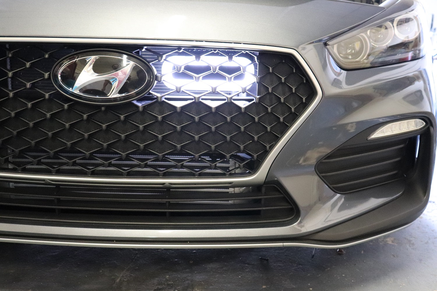 2018-2019 Hyundai Elantra GT, GT Sport and N-Line BIG MOUTH "LIT KIT" Ram Air Intake Snorkel | Velossa Tech Design