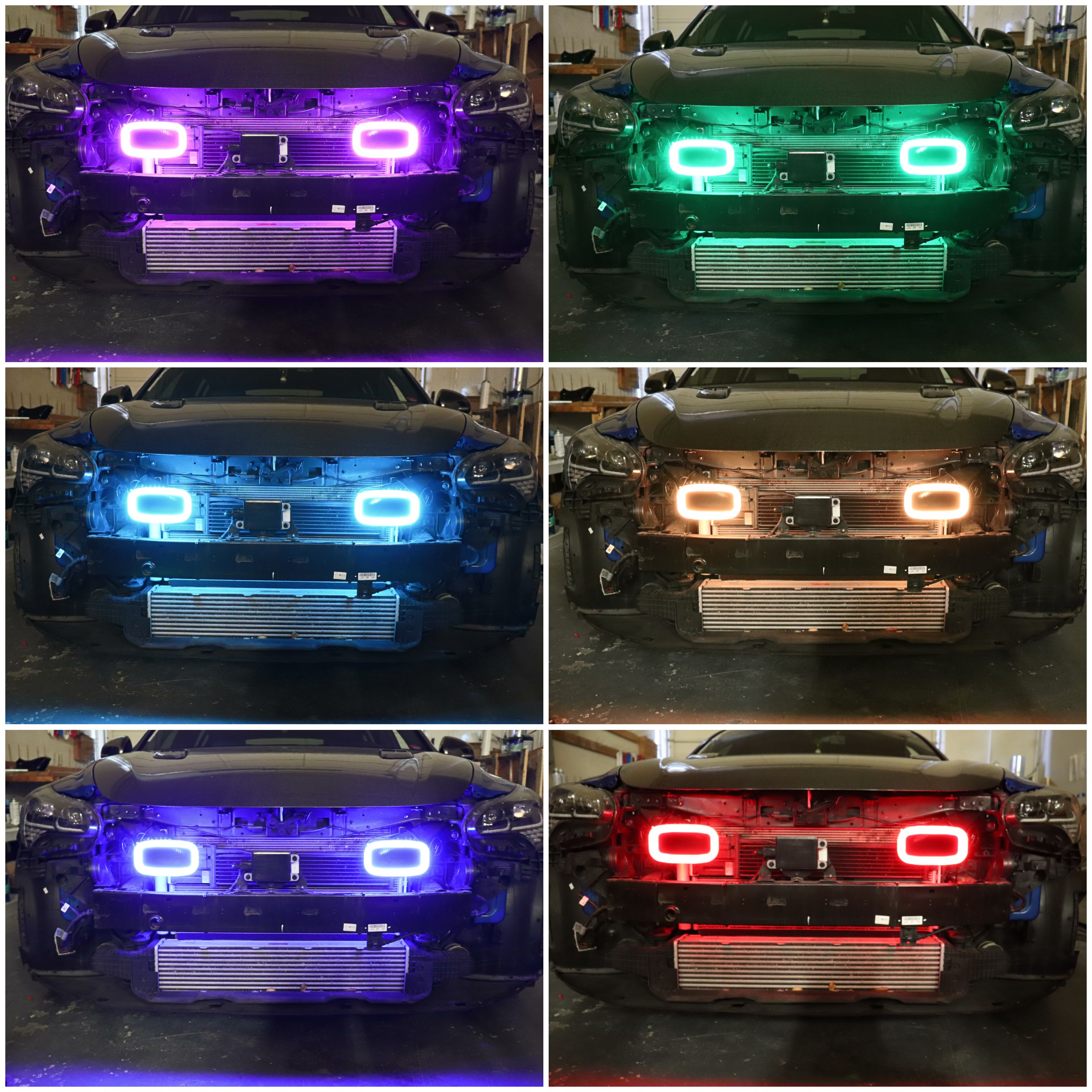 2018-2020+ Kia Stinger 3.3T Generation 4 Interchangeable BIG MOUTH "LIT KIT" | LIT Flares and Controller Only | Velossa Tech Design