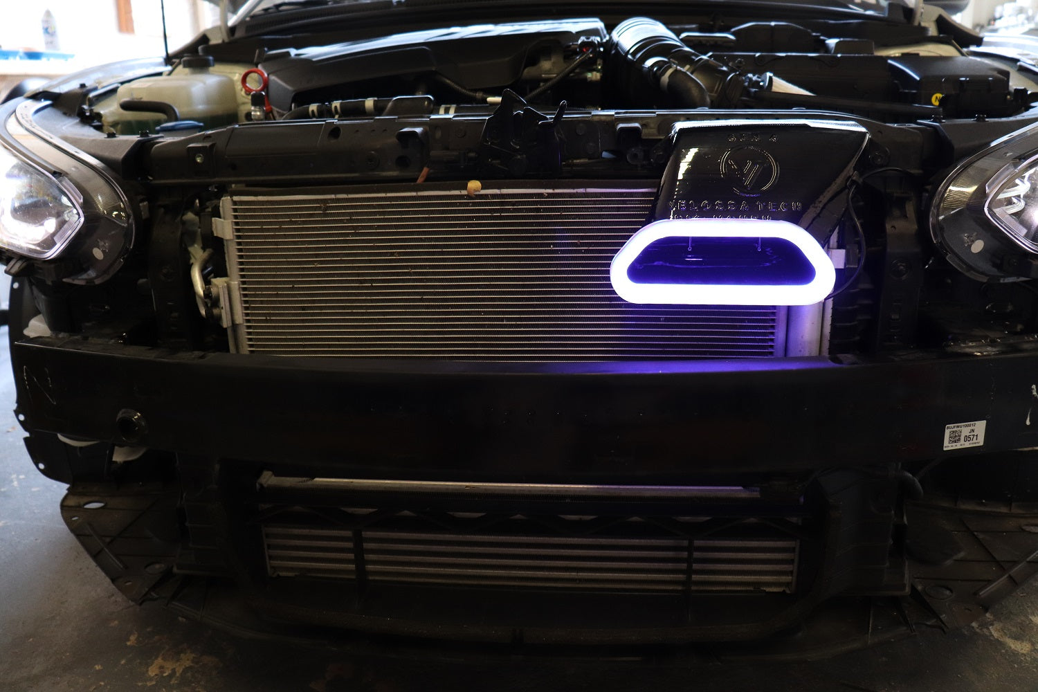 2019-2020 Hyundai Veloster N Generation 4 Interchangeable BIG MOUTH "LIT KIT" | LIT Flare and Controller Only | Velossa Tech Design