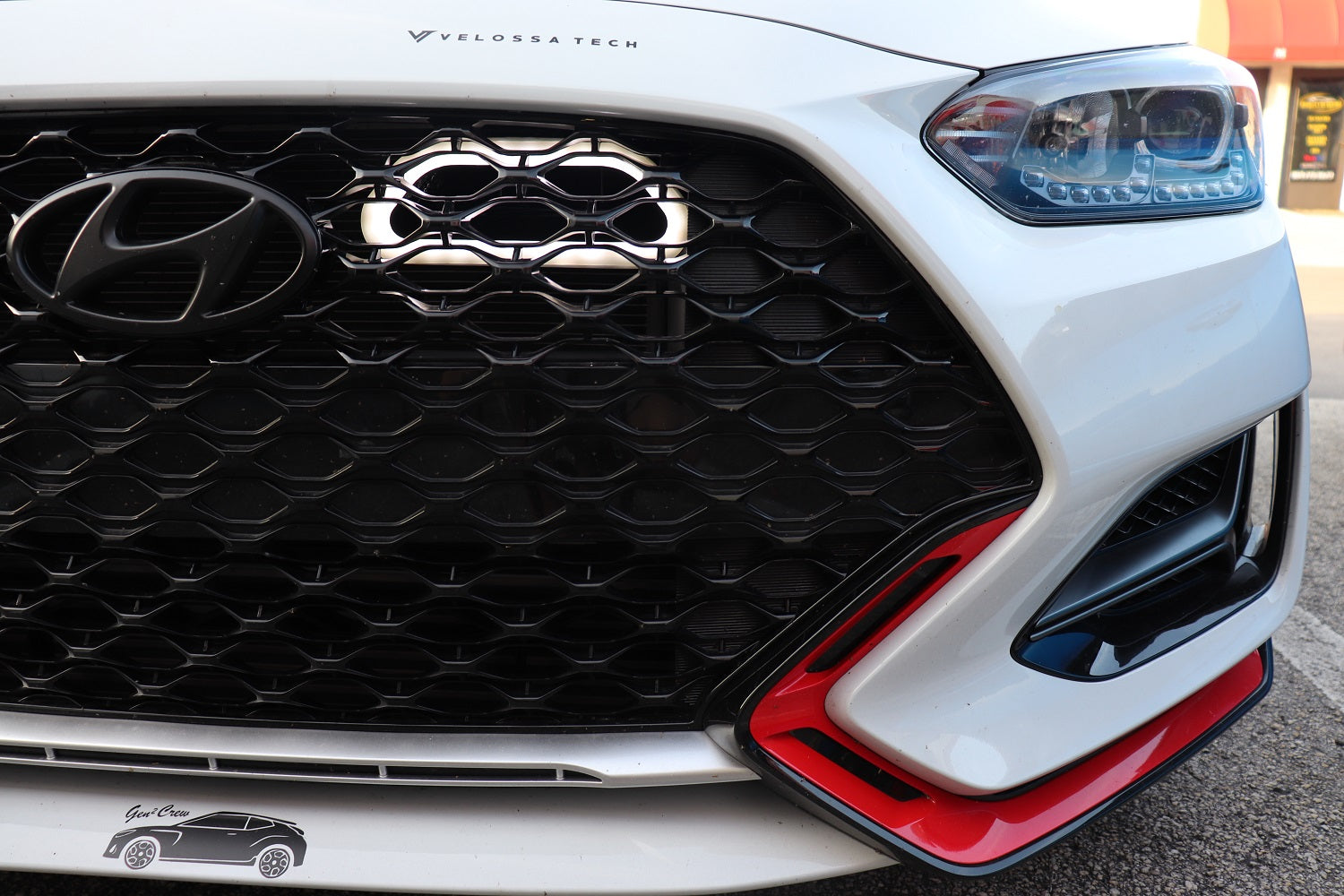 2019-2020 Hyundai Veloster N BIG MOUTH "LIT KIT" Ram Air Intake Snorkel | Velossa Tech Design