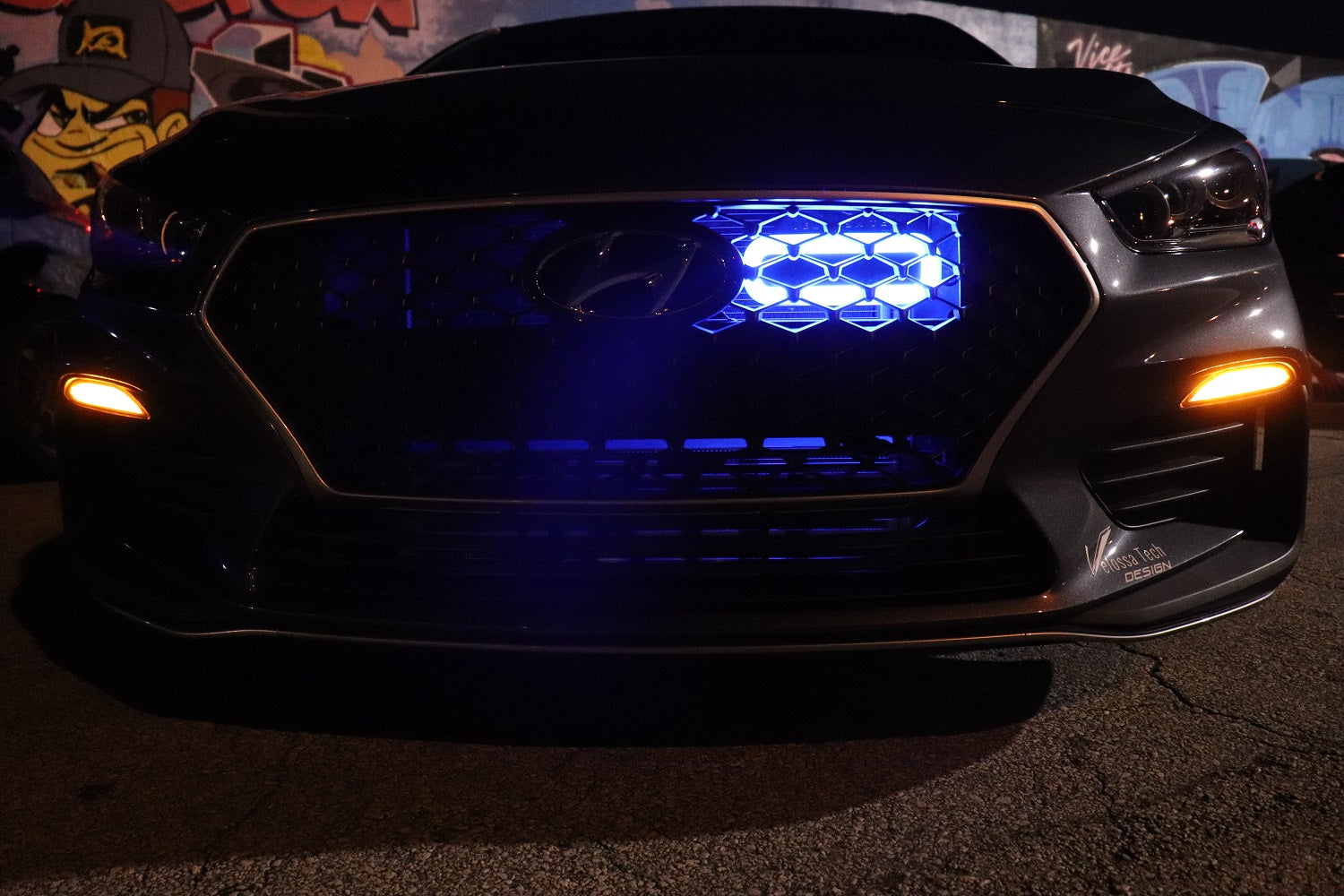 2018-2019 Hyundai Elantra GT, GT Sport and N-Line BIG MOUTH "LIT KIT" Ram Air Intake Snorkel | Velossa Tech Design