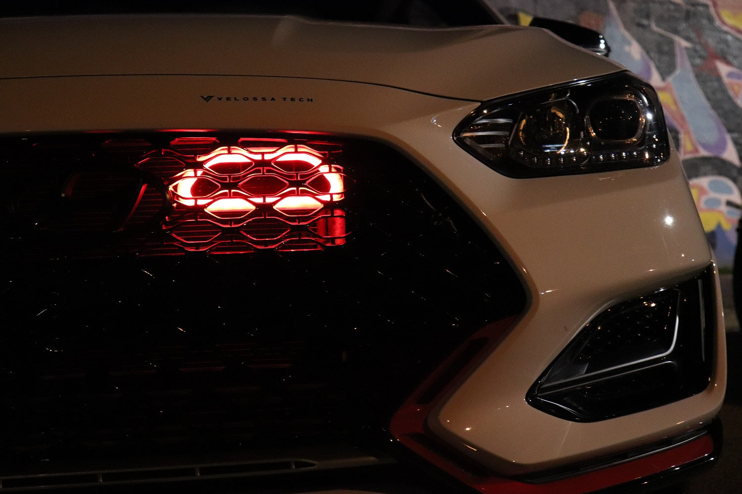 2019-2020 Hyundai Veloster N Generation 4 Interchangeable BIG MOUTH "LIT KIT" | LIT Flare and Controller Only | Velossa Tech Design