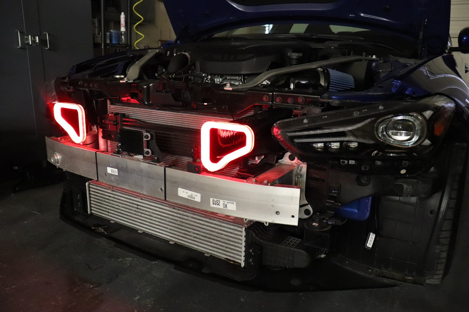 2017+ Genesis G70 BIG MOUTH "LIT KIT" | LIT Flares and Controller Only | Velossa Tech Design