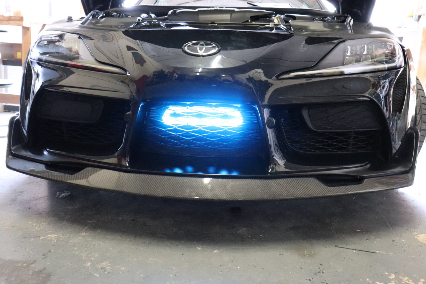 2020-2021+ Toyota Supra MK5 BIG MOUTH "LIT KIT" Ram Air Intake Snorkel | Velossa Tech Design