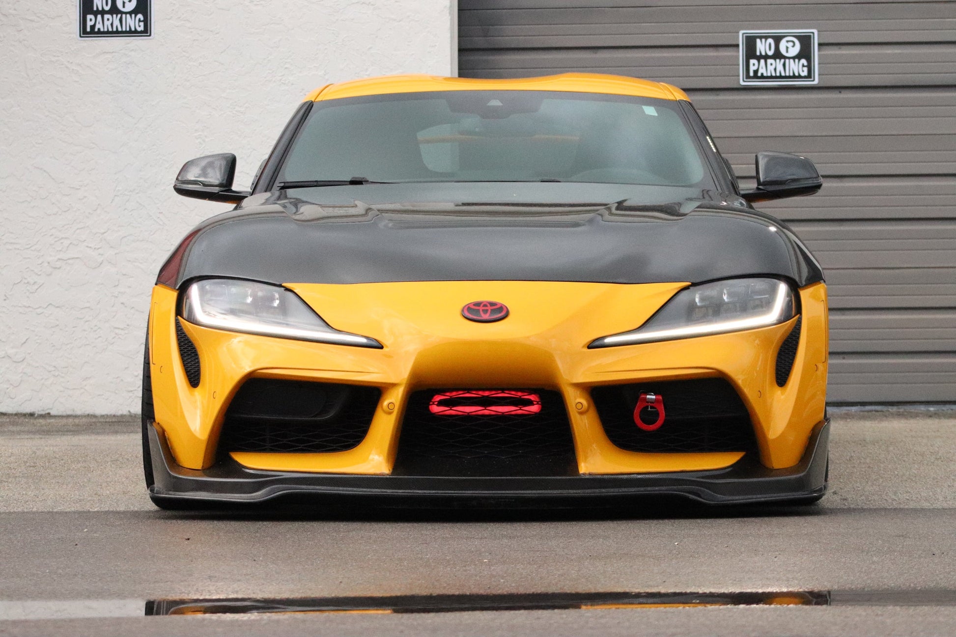 2020-2021+ Toyota Supra MK5 BIG MOUTH "LIT KIT" Ram Air Intake Snorkel | Velossa Tech Design