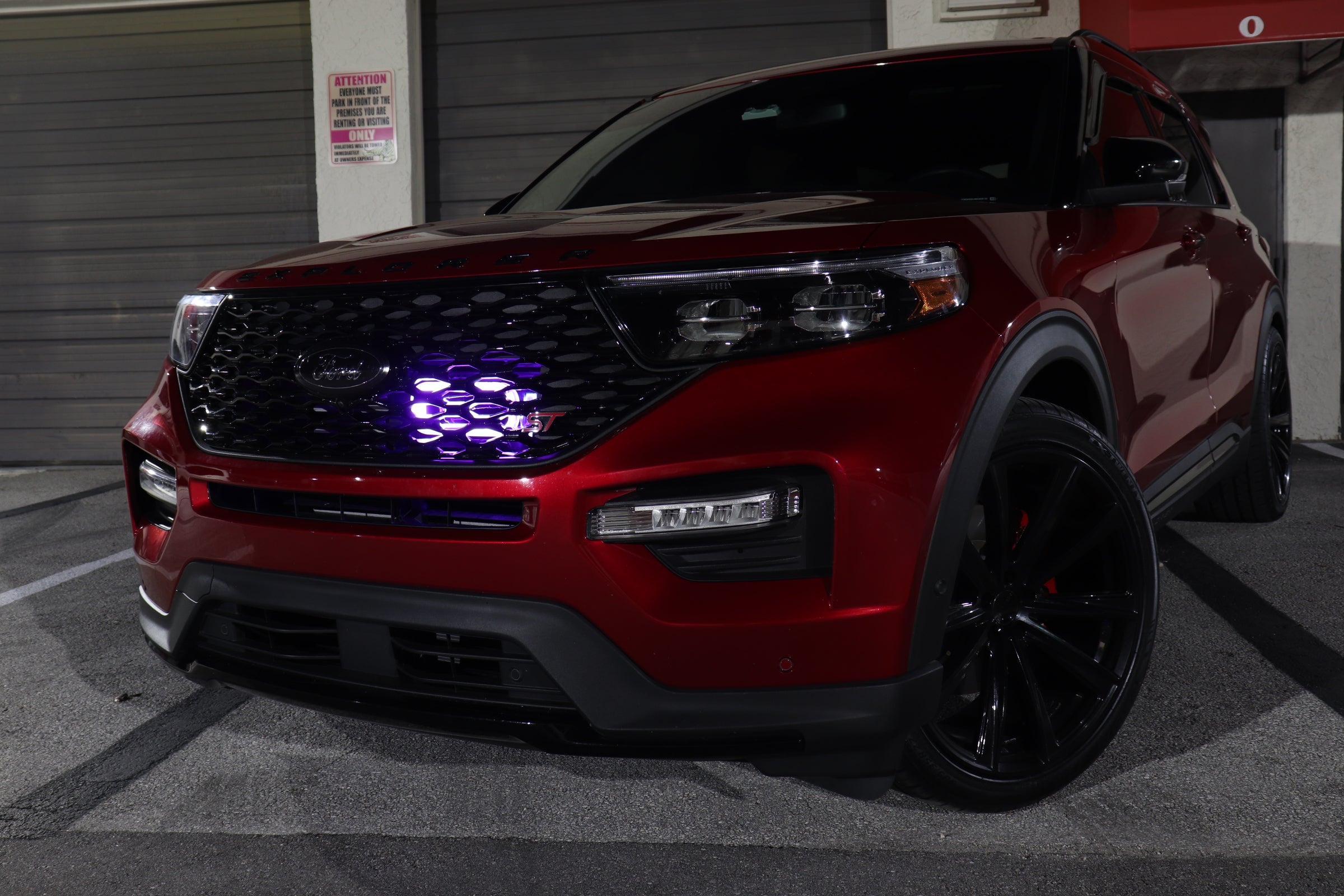 2020+ Ford Explorer ST BIG MOUTH "LIT KIT" Ram Air Intake Snorkel-thumbmail-5