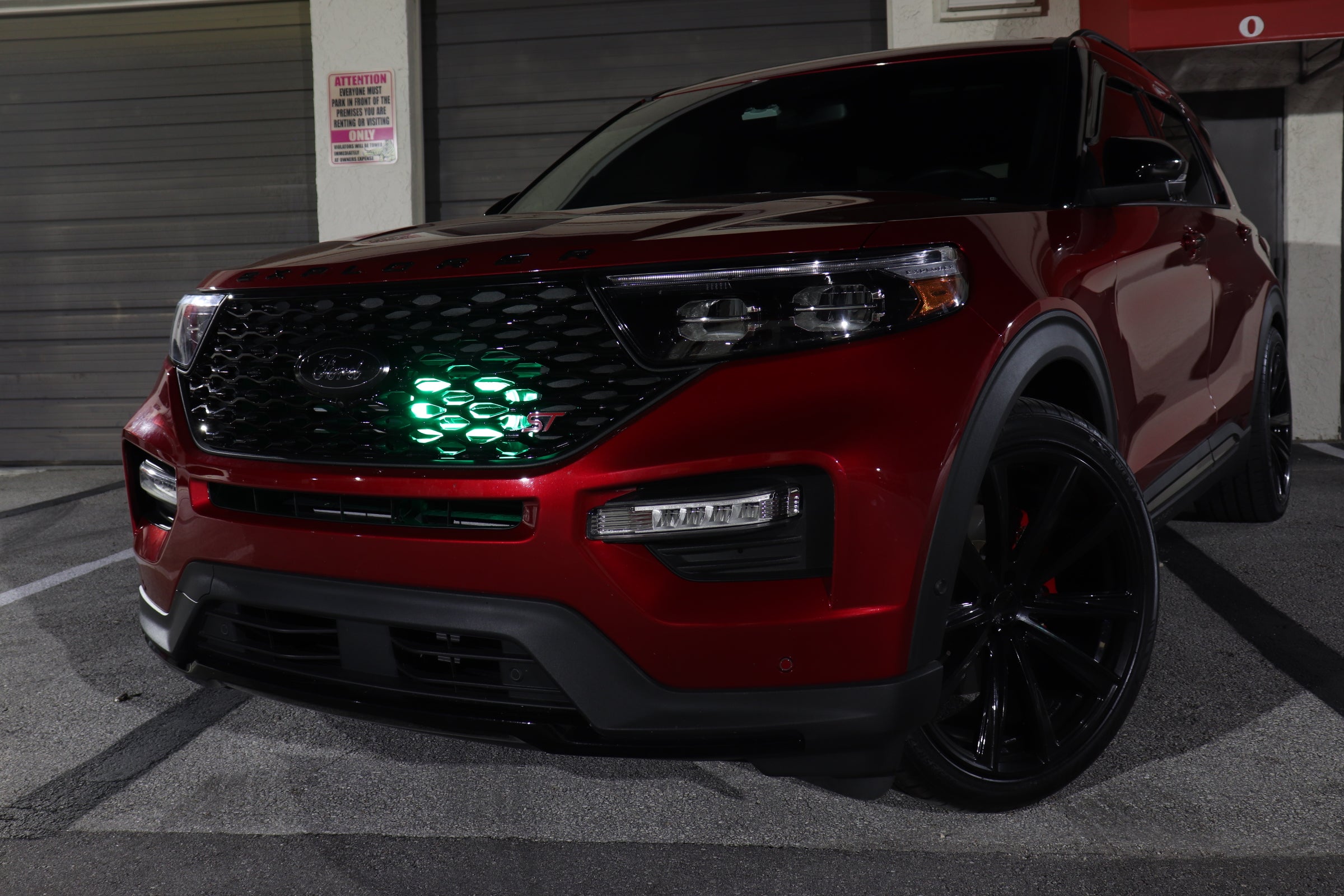 2020+ Ford Explorer ST BIG MOUTH "LIT KIT" Ram Air Intake Snorkel-thumbmail-6