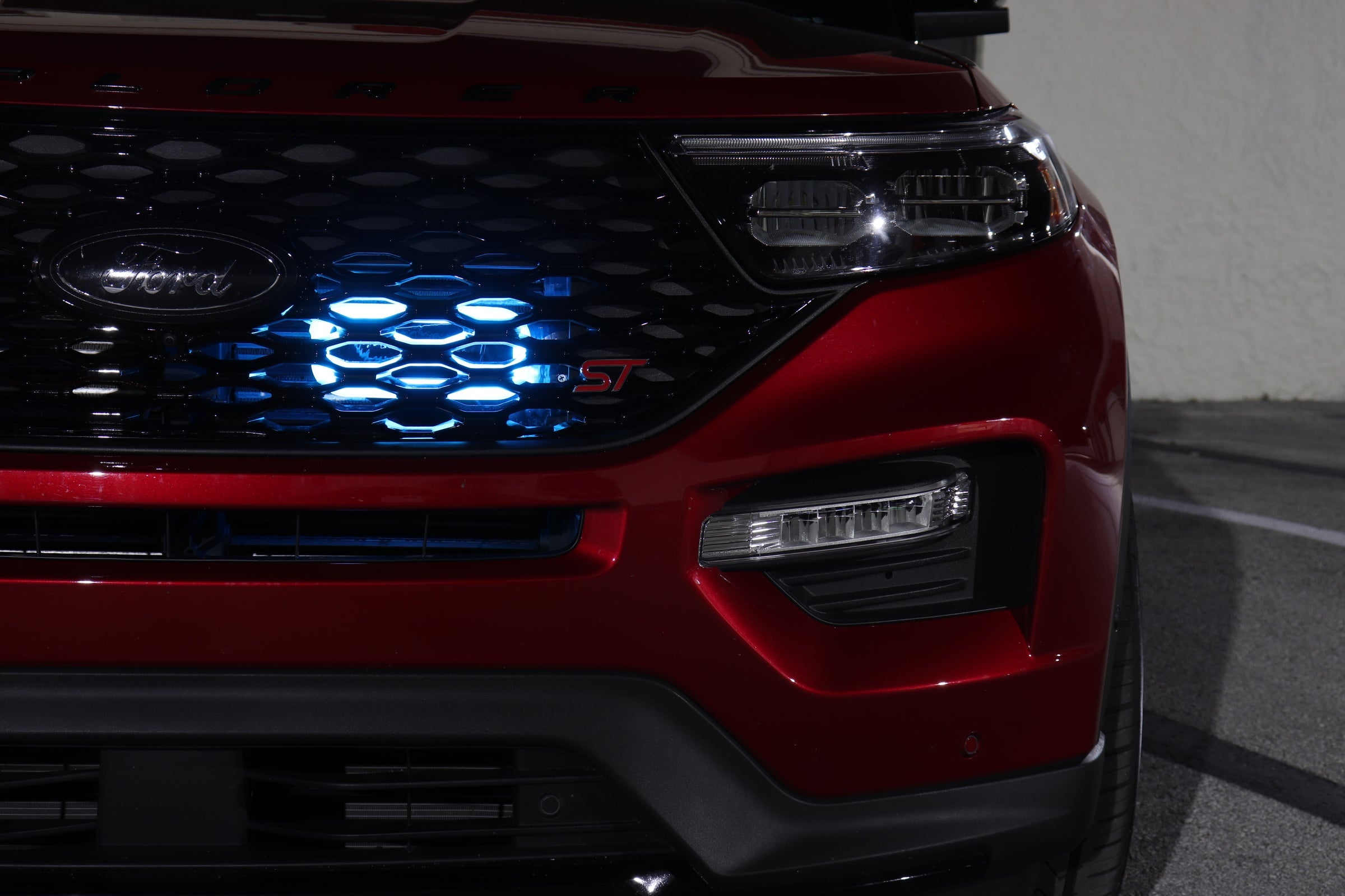 2020+ Ford Explorer ST BIG MOUTH "LIT KIT" Ram Air Intake Snorkel-thumbmail-4