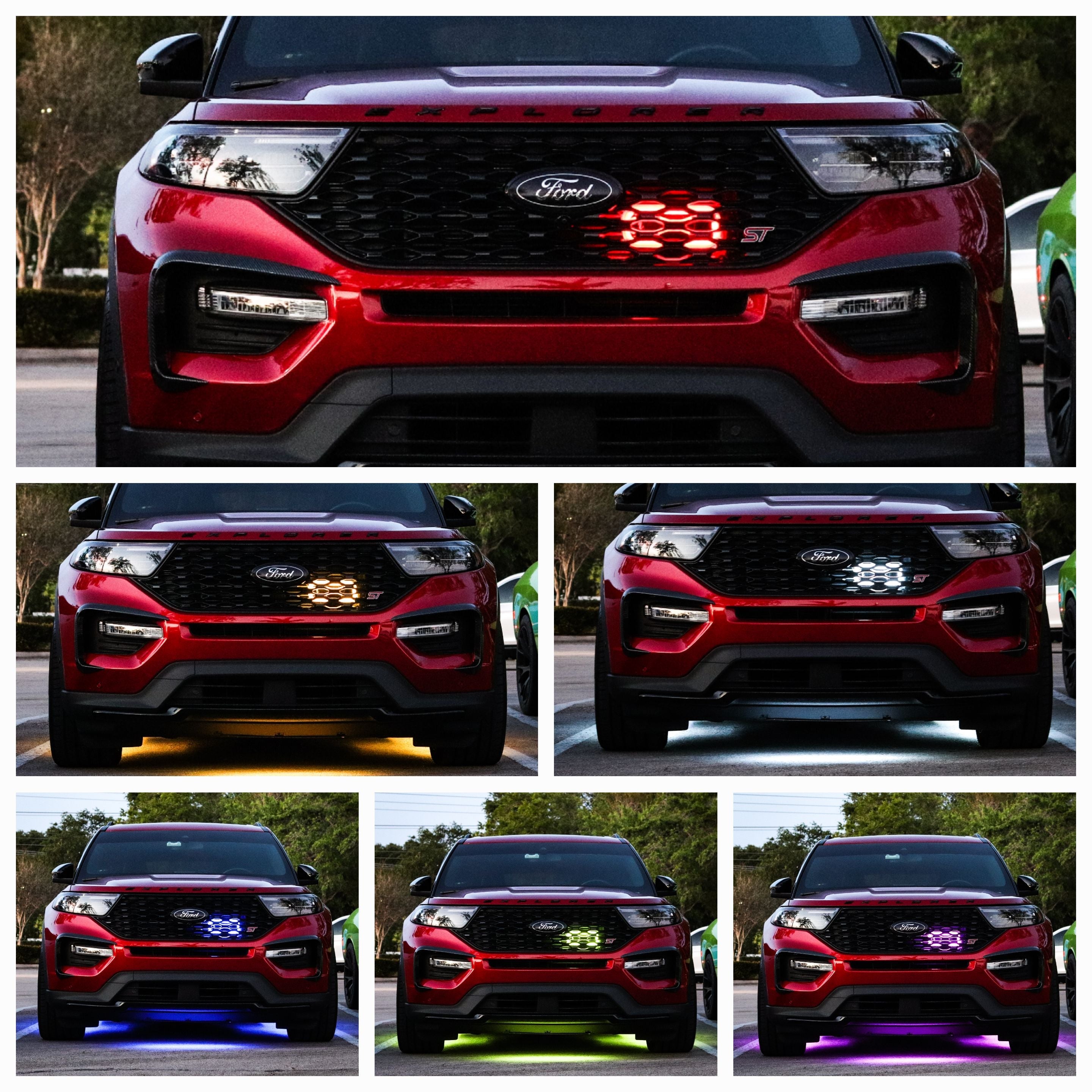 2020+ Ford Explorer ST BIG MOUTH "LIT KIT" Ram Air Intake Snorkel-thumbmail-2