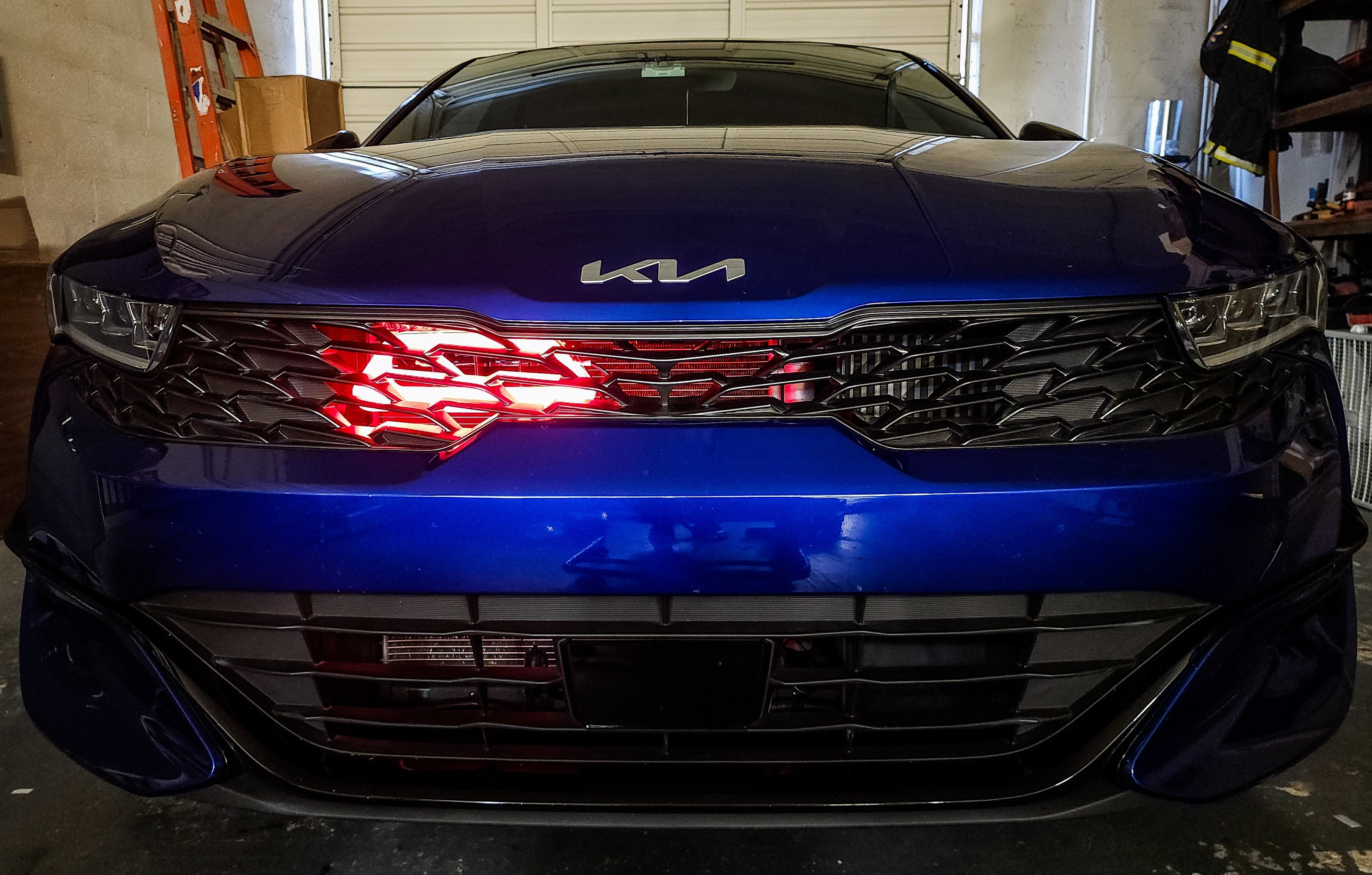 2021+ Kia K5/GT/GT-Line BIG MOUTH "LIT KIT" Ram Air Intake Snorkel-thumbmail-2