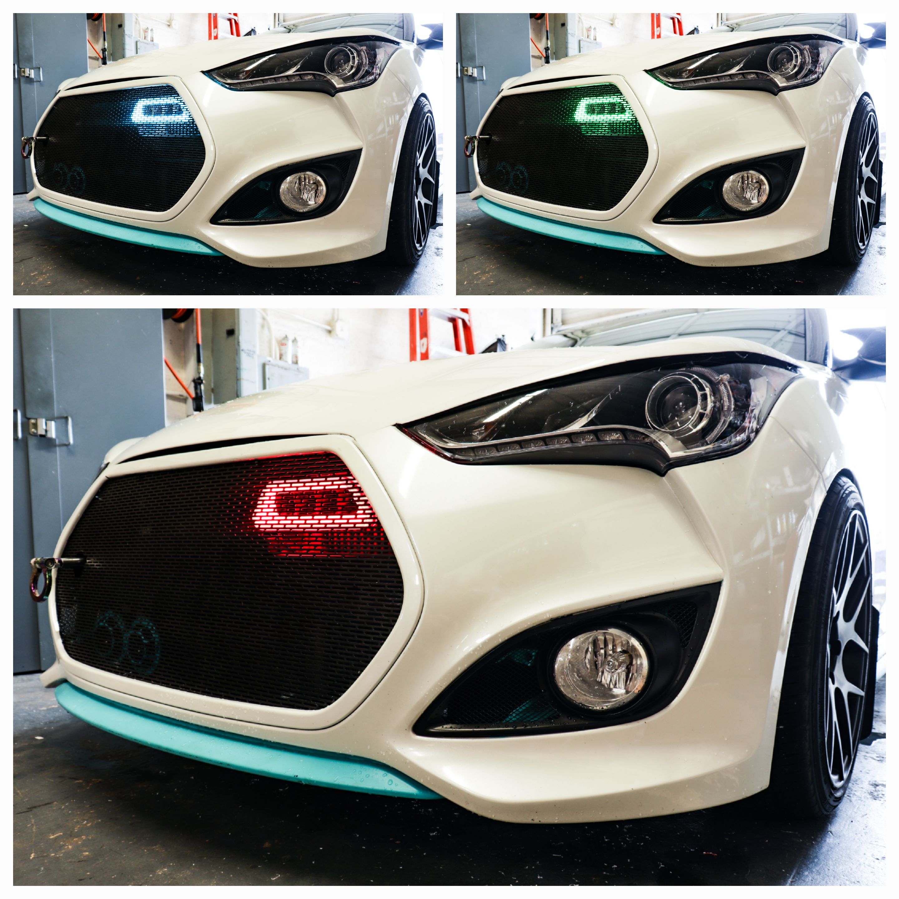 2013-2017 Hyundai Veloster Turbo BIG MOUTH "LIT KIT" Ram Air Intake Snorkel-thumbmail-2