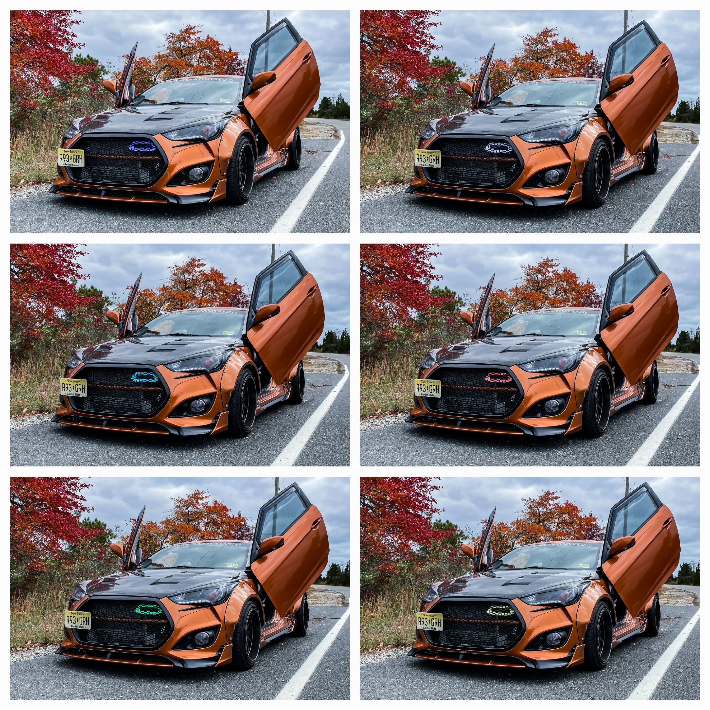2013-2017 Hyundai Veloster Turbo BIG MOUTH "LIT KIT" Ram Air Intake Snorkel-thumbmail-19