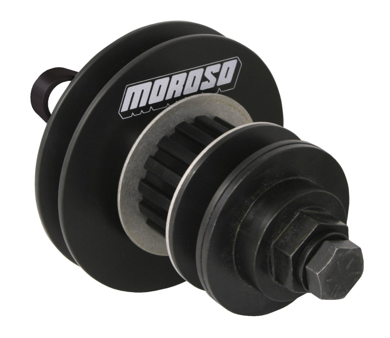Moroso Chevrolet Small Block Dry Sump & Vacuum Pump Drive Kit - Flange Style w/Pulleys-thumbmail-1