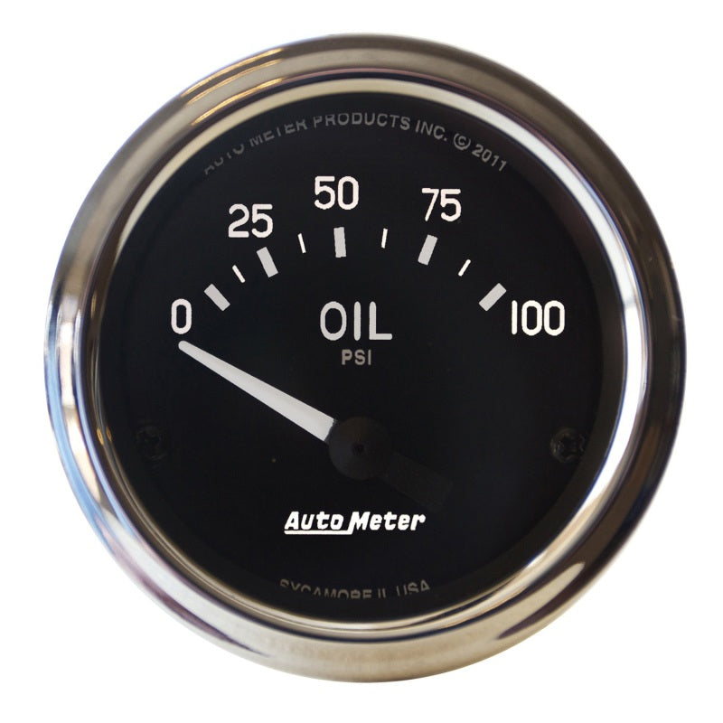 Autometer Cobra 2 1/16in 0-100 PSI Electric Oil Pressure Gauge-thumbmail-1