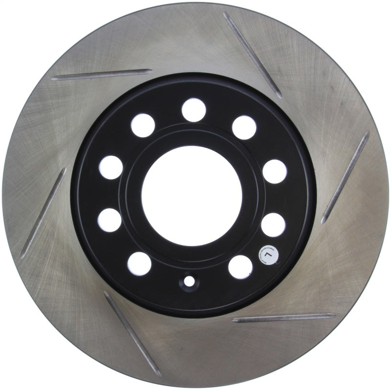 StopTech Power Slot Volkswagen GTI Rear Left Slotted Rotor-thumbmail-3