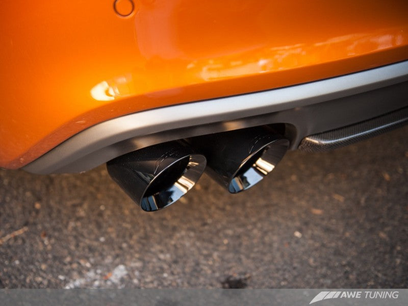 AWE Tuning Audi B8.5 S5 3.0T Track Edition Exhaust - Diamond Black Tips (90mm)-thumbmail-1