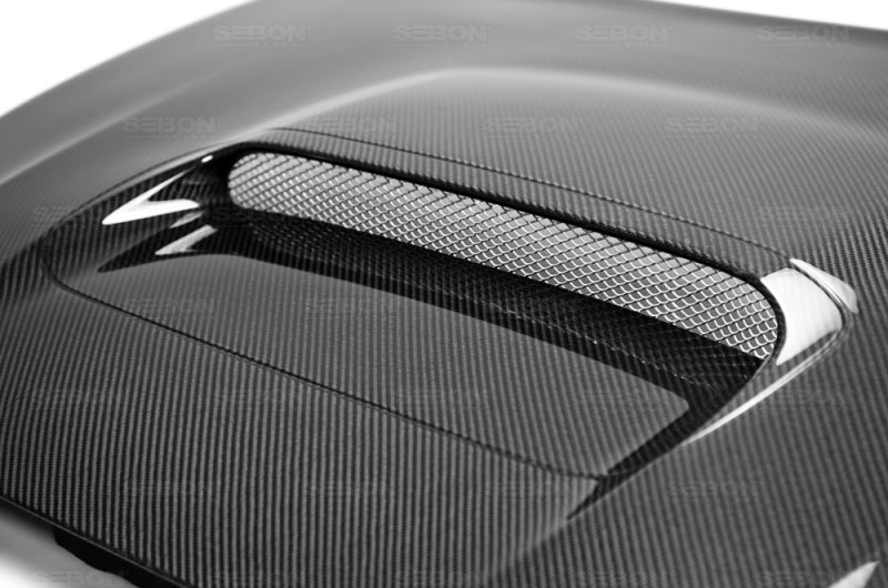 Seibon 2015 Subaru WRX/STI OEM Style Carbon Fiber Hood-thumbmail-2