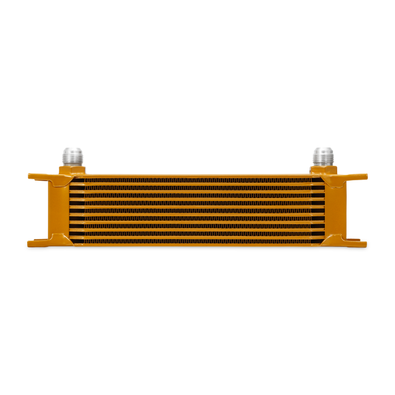 Mishimoto Universal 10 Row Oil Cooler - Gold-thumbmail-11