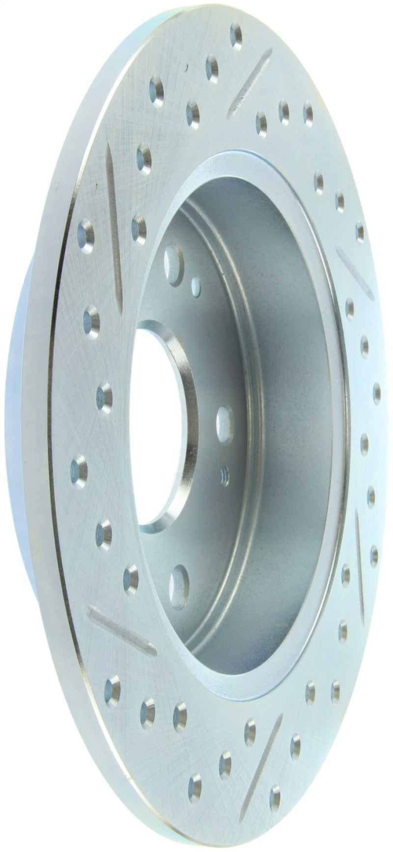 StopTech Select Sport 06-15 Honda Civic Si Slotted and Drilled Right Left Rotor-thumbmail-3