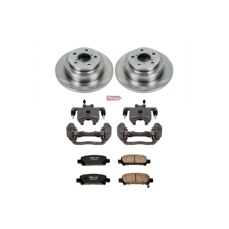 Power Stop 98-03 Subaru Forester Rear Autospecialty Brake Kit w/Calipers-thumbmail-1