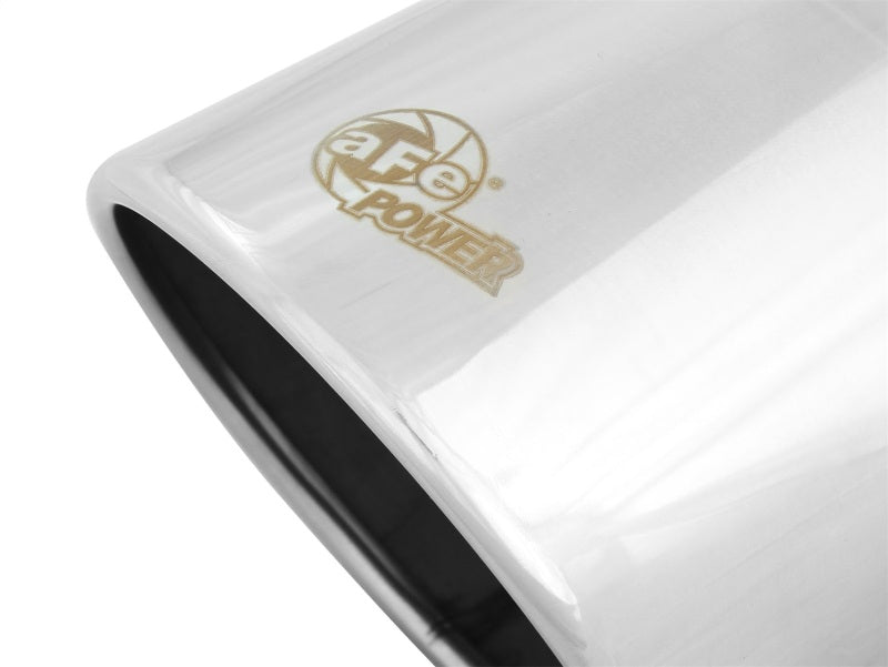 aFe Diesel Exhaust Tip Bolt On Polished 4in Inlet x 6in Outlet x 12in Length-thumbmail-2