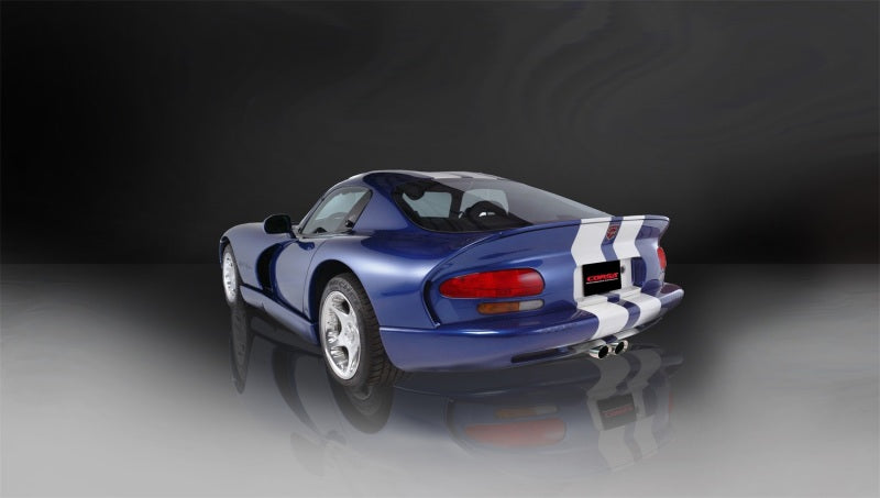 Corsa 96-02 Dodge Viper GTS 8.0L V10 Polished Sport Cat-Back Exhaust w/3in Inlet-thumbmail-3