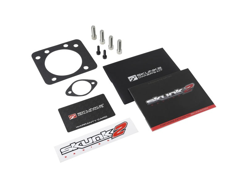 Skunk2 Pro Series Honda/Acura (D/B/H/F Series) 68mm Billet Throttle Body (Black Series) (Race Only)-thumbmail-5