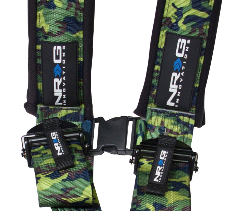 NRG SFI 16.1 5pt 3in. Seat Belt Harness/ Latch Link - Camo-thumbmail-1