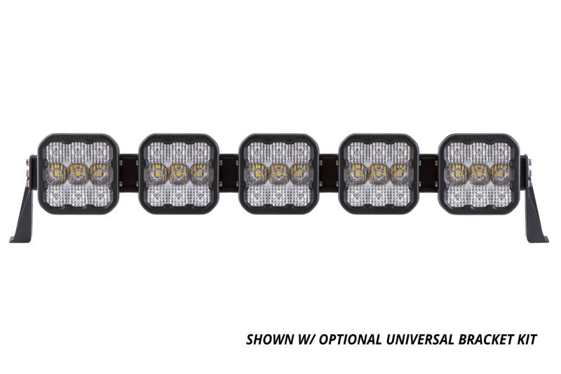 Diode Dynamics SS5 Sport Universal CrossLink 5-Pod Lightbar - Yellow Combo-thumbmail-3