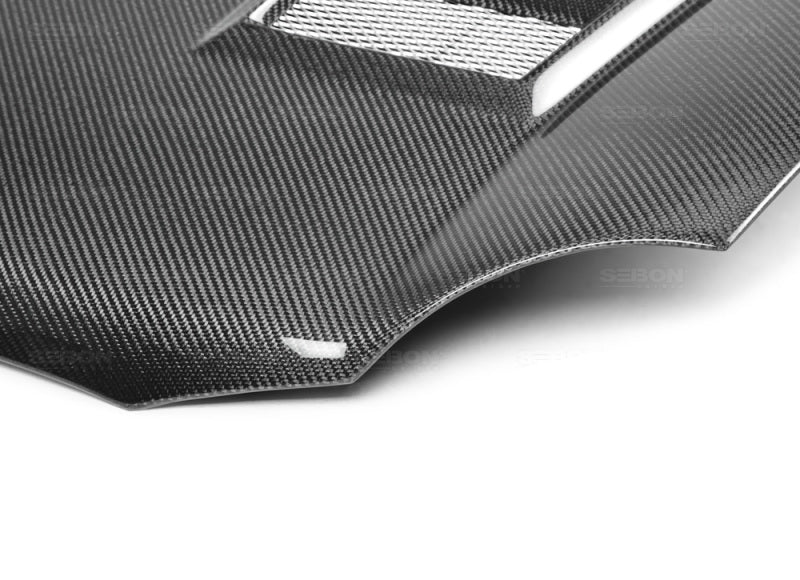 Seibon 02-03 Subaru WRX CW Carbon Fiber Hood-thumbmail-3