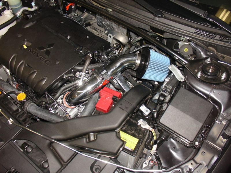 Injen 09-11 Mitsubishi Lancer GTS 2.4L 4 cyl Black Tuned Air Intake-thumbmail-3